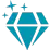 Símbolo de um diamante